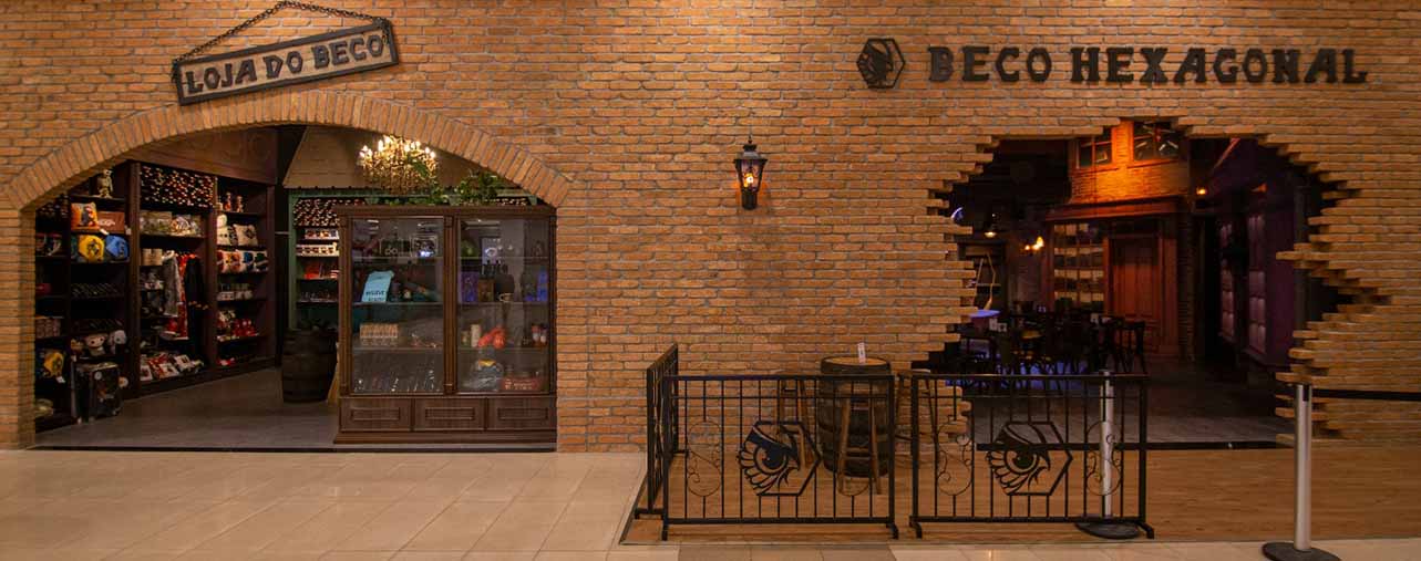 foto do restaurante beco hexagonal no shopping golden square