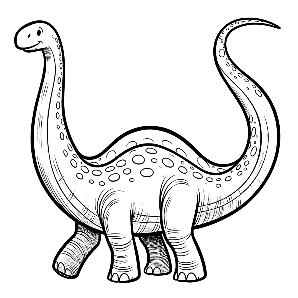 Dinossauro para Colorir