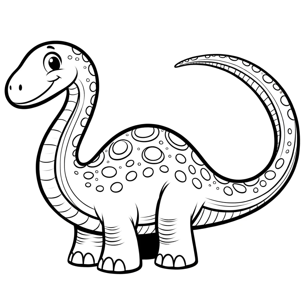 Desenho de dinossauro para imprimir