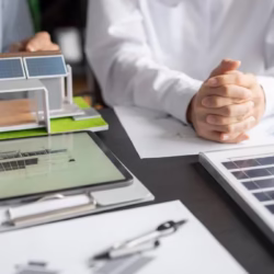 Pessoas trabalhando com sustentabilidade, ou seja, energia sustentável.